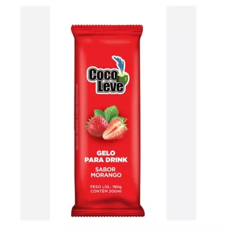 COCO LEVE MORANGO 200 ML 27 UNIDADES