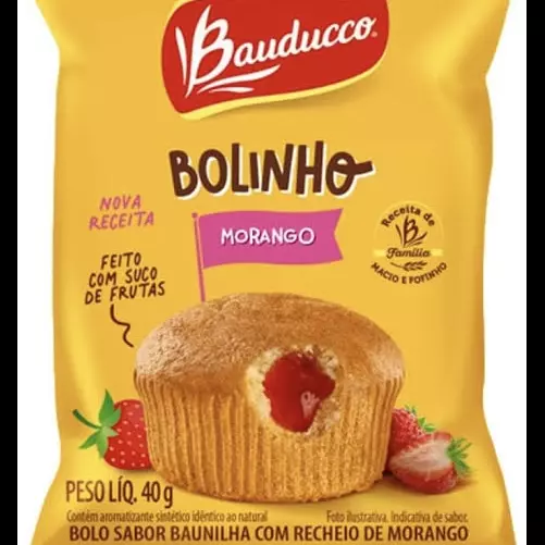 BOLINHO BAUDUCCO MORANGO