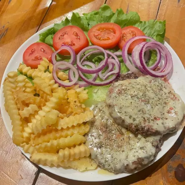 GRELHADO DE HAMBURGER