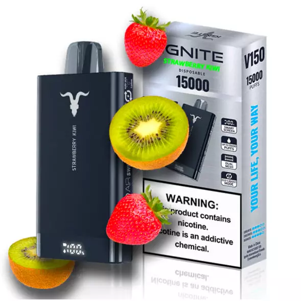Ignite V150 15000 Strawberry Kiwi