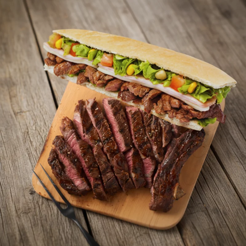 Capital Picanha com bacon(médio)