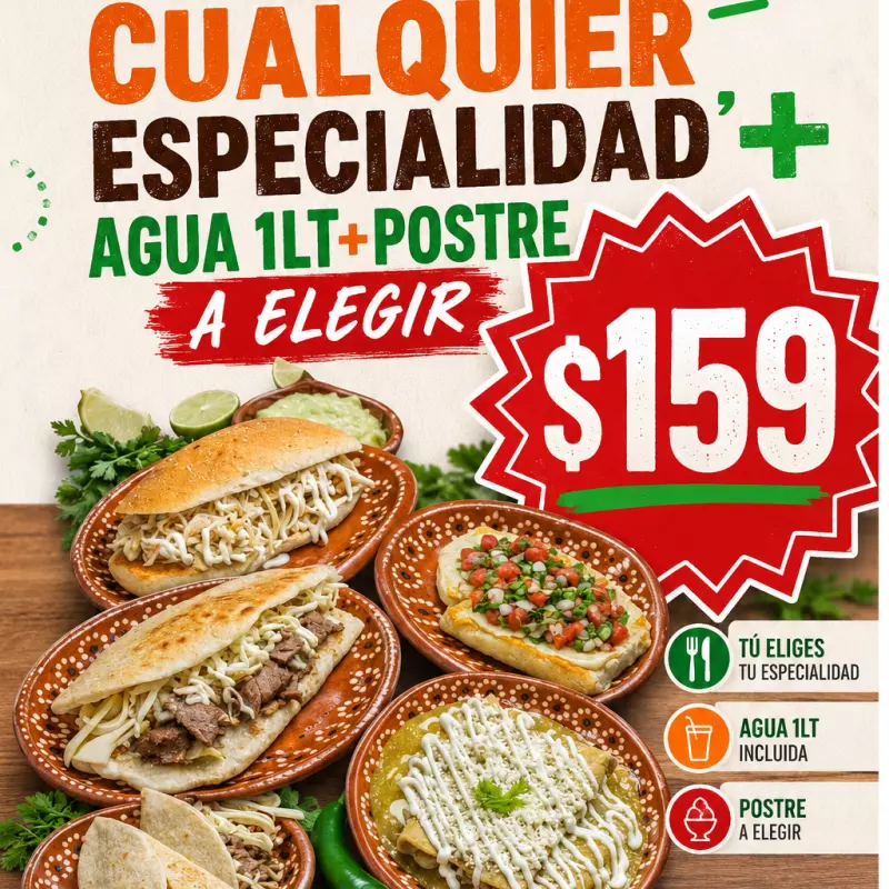 COMBO ESPECIALIDAD
