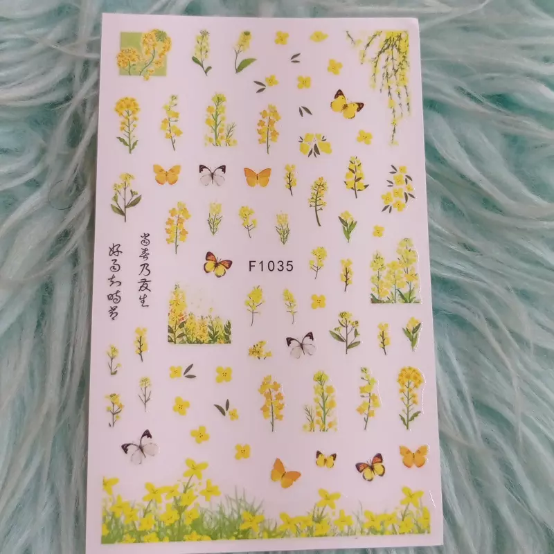 Calcomanía 3D (F1035)