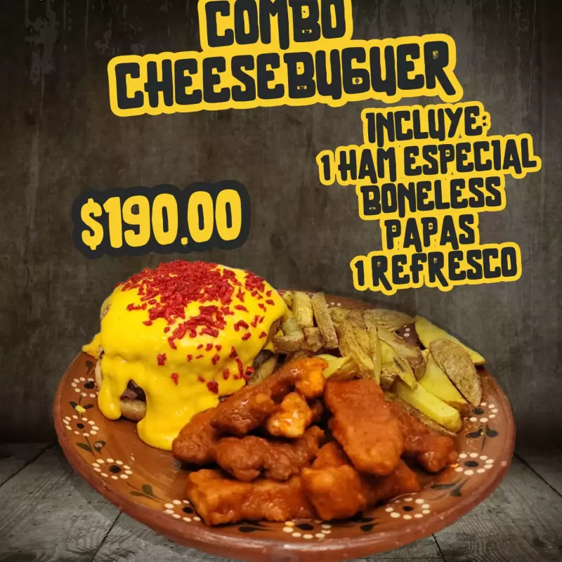 Combo Cheesburguer