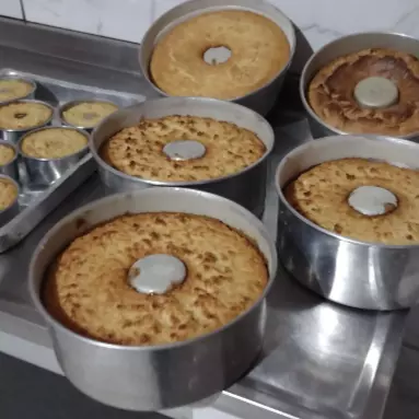 Bolo de Massa Puba caipira