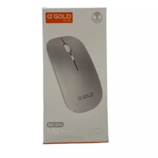 MOUSE S/FIO GOLD WIRELESS MS-04A