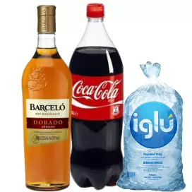 Combo Barcelo dorado 1 litro