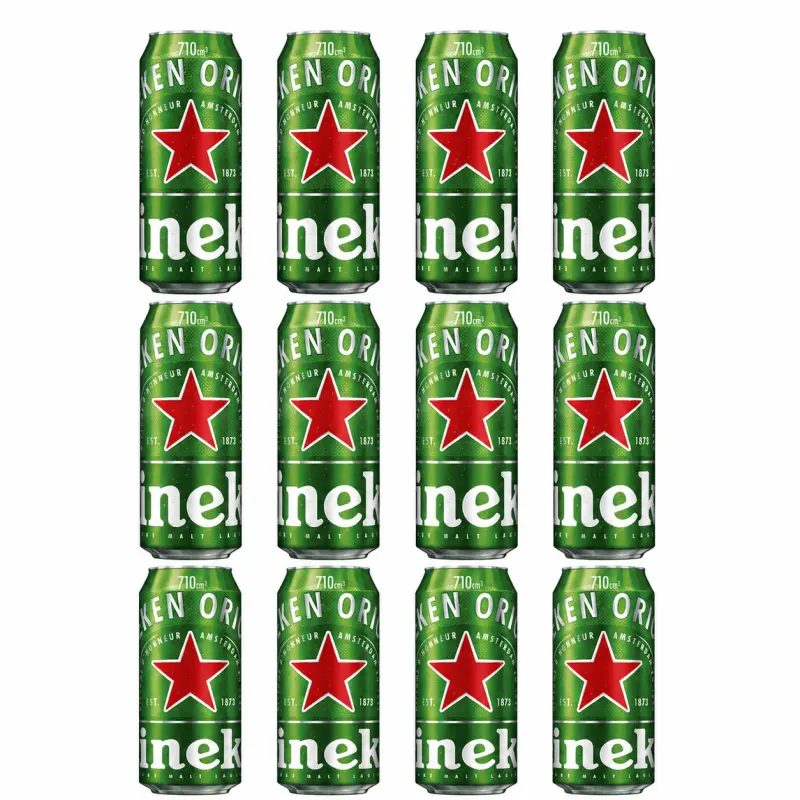 Cerveza Heineken 473cc x12