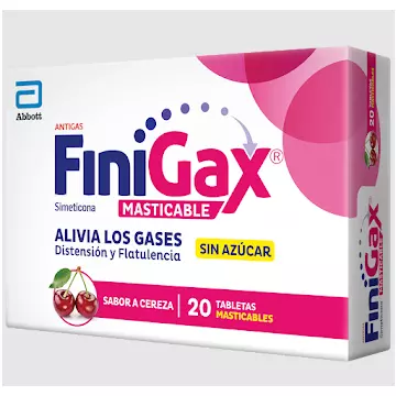 FINIGAX 20 TABLETAS MASTICABLES