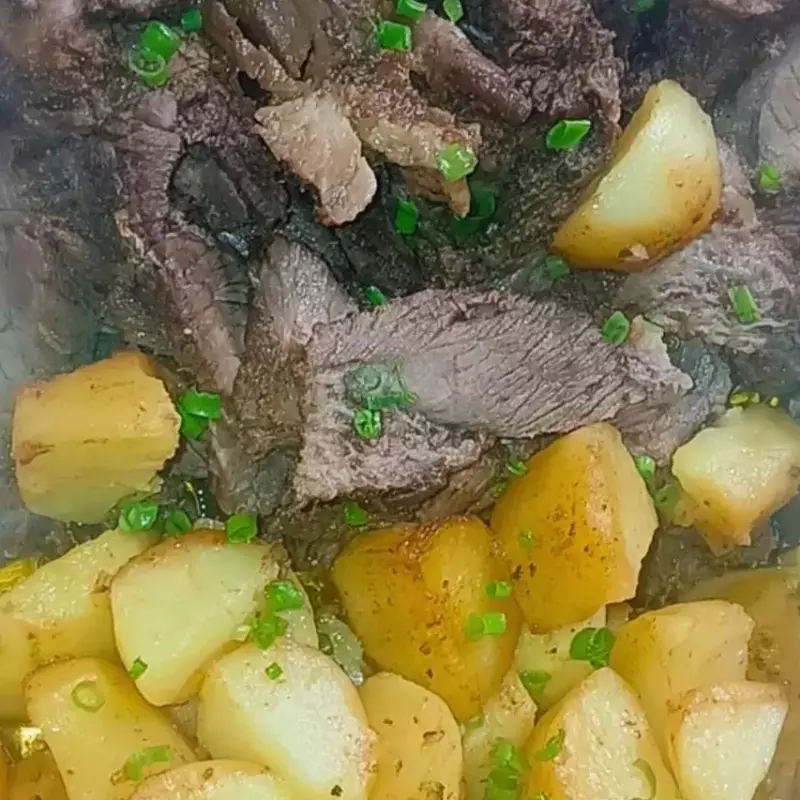 CARNE ASSADA COM BATATA