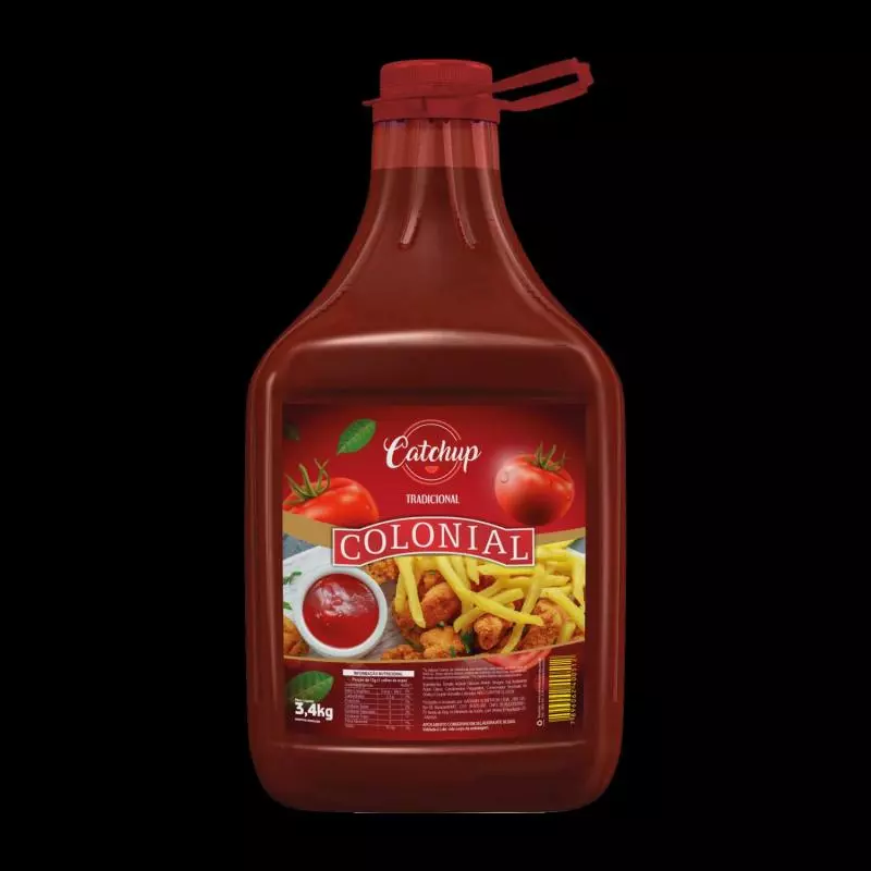 CAT CHUP COLONIAL GALÃO  3,4KG