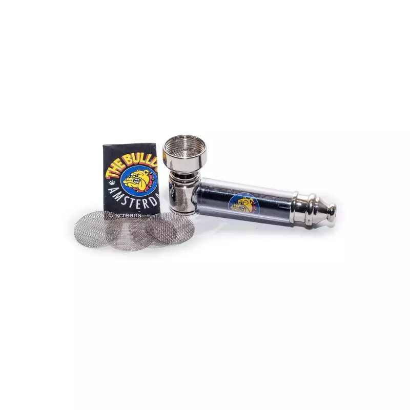 Set de Pipa Bulldog Metalica 15 Cm.