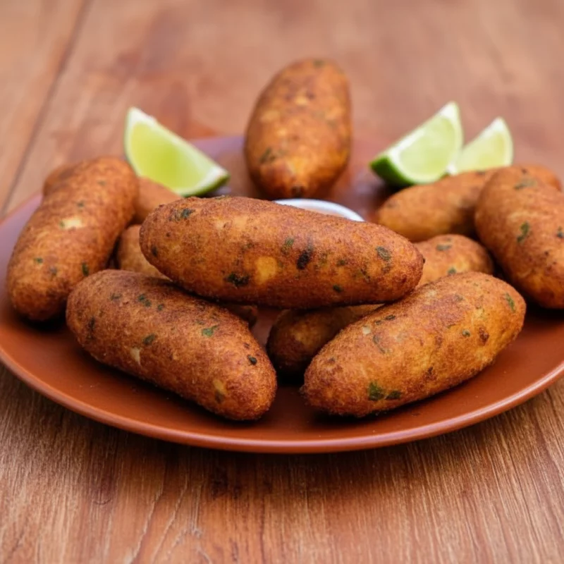 BOLINHO BACALHAU (porção 3 unid.)