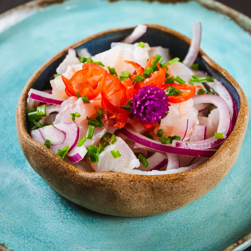 Ceviche de Salmão