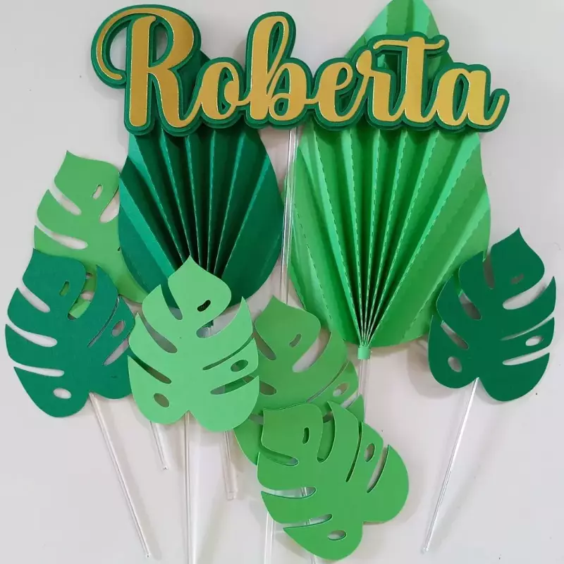 Folhas plinsadas