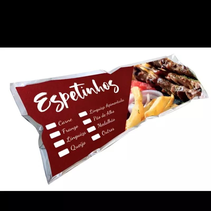 Embalagem térmica pra espetinho