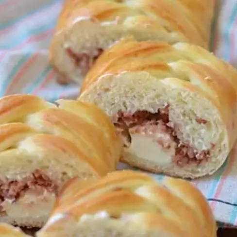 Catarina de calabresa com Catupiry