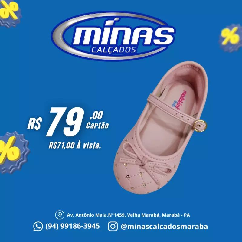 Sapatinha Rosa RF:2106105