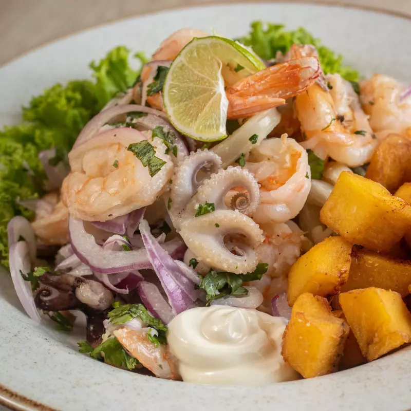 Ceviche de mariscos