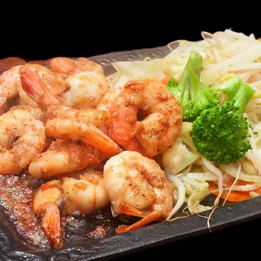 Teppan Camarão