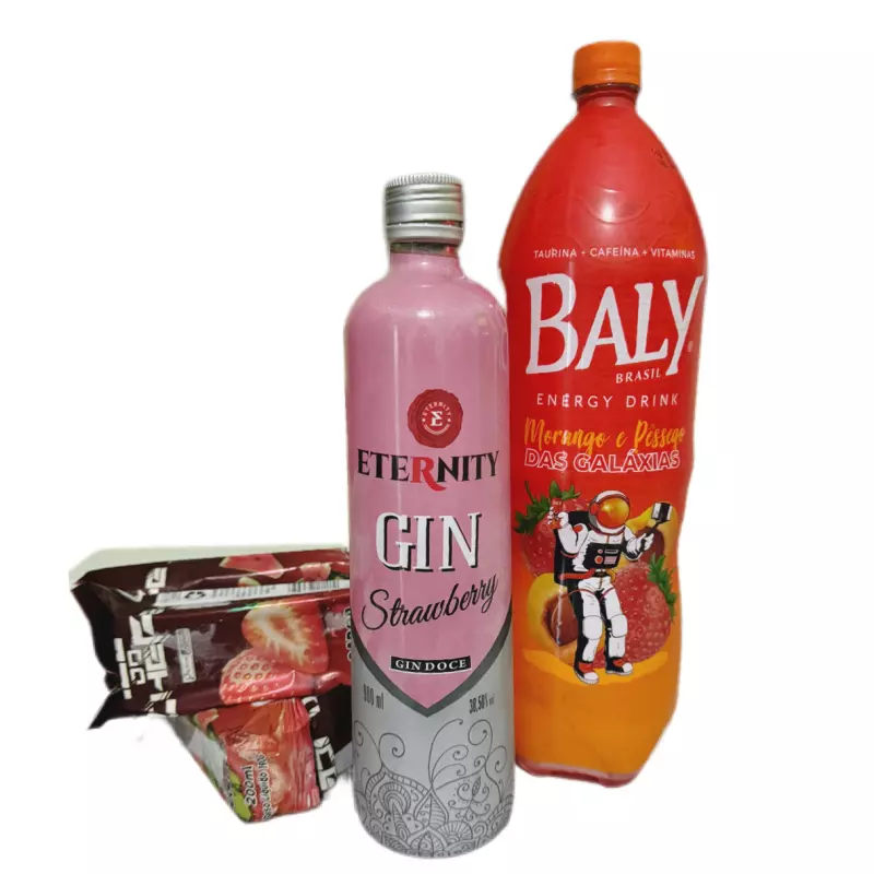 Combo Gin Eternity Morango