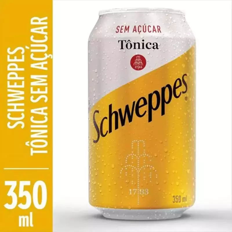 Água Tônica Schweppes 350ml