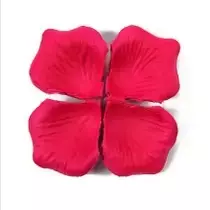 Pétalas vermelhas com 100 unidades