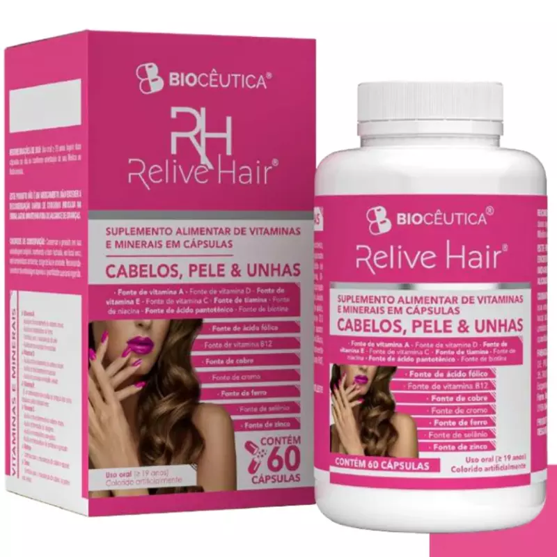 Cápsulas Relive Hair