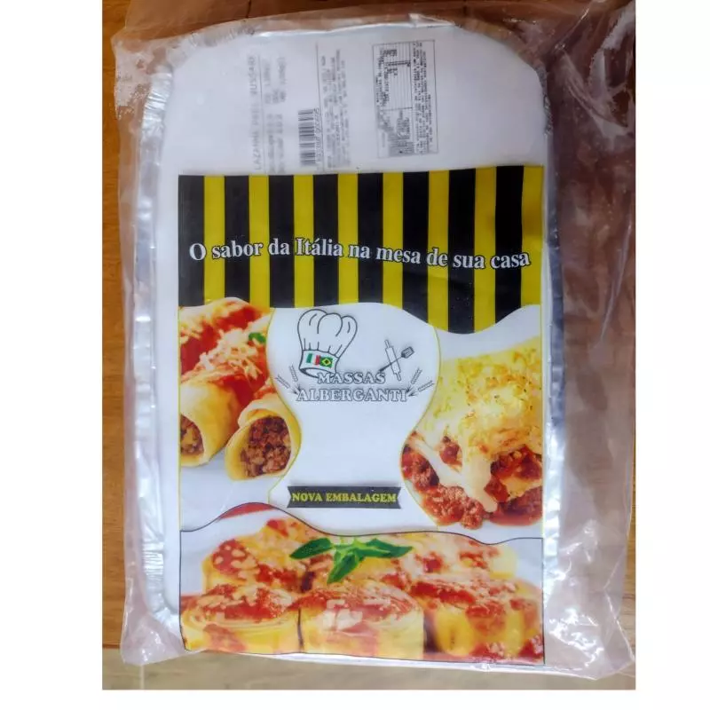 LASANHA PRESUNTO E QUEIJO 1kg