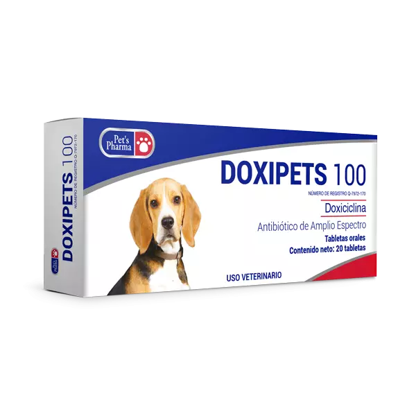 Doxipets -100/ Blíster 10 tab