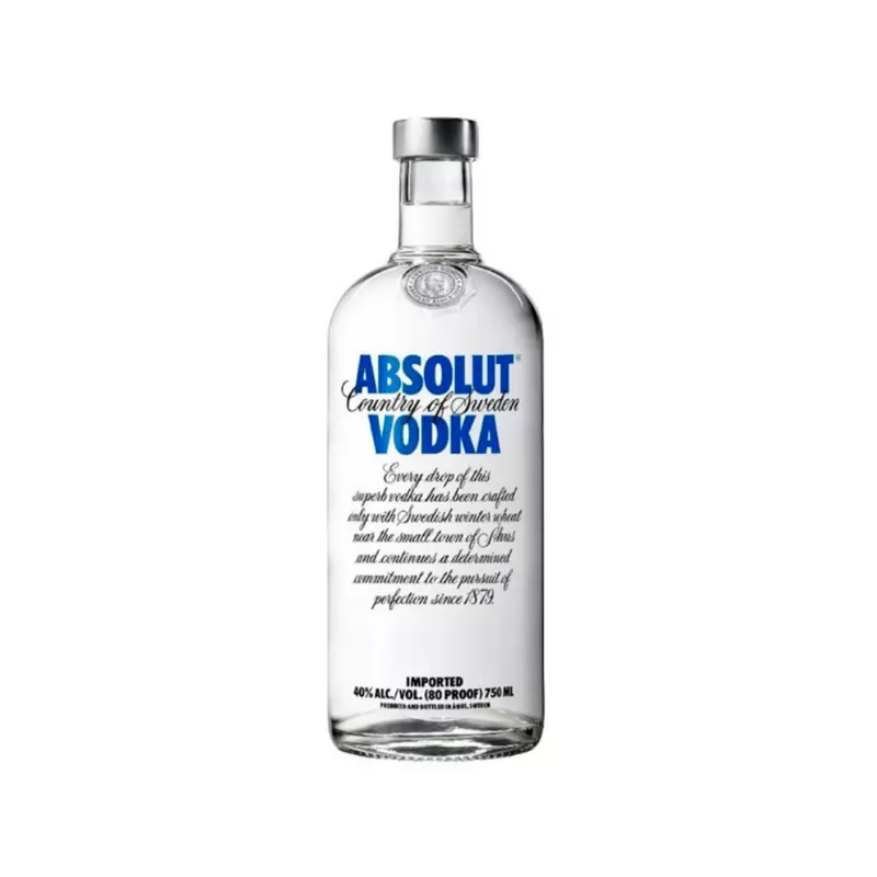 Vodka Absolut Blue 40° 1 Lts