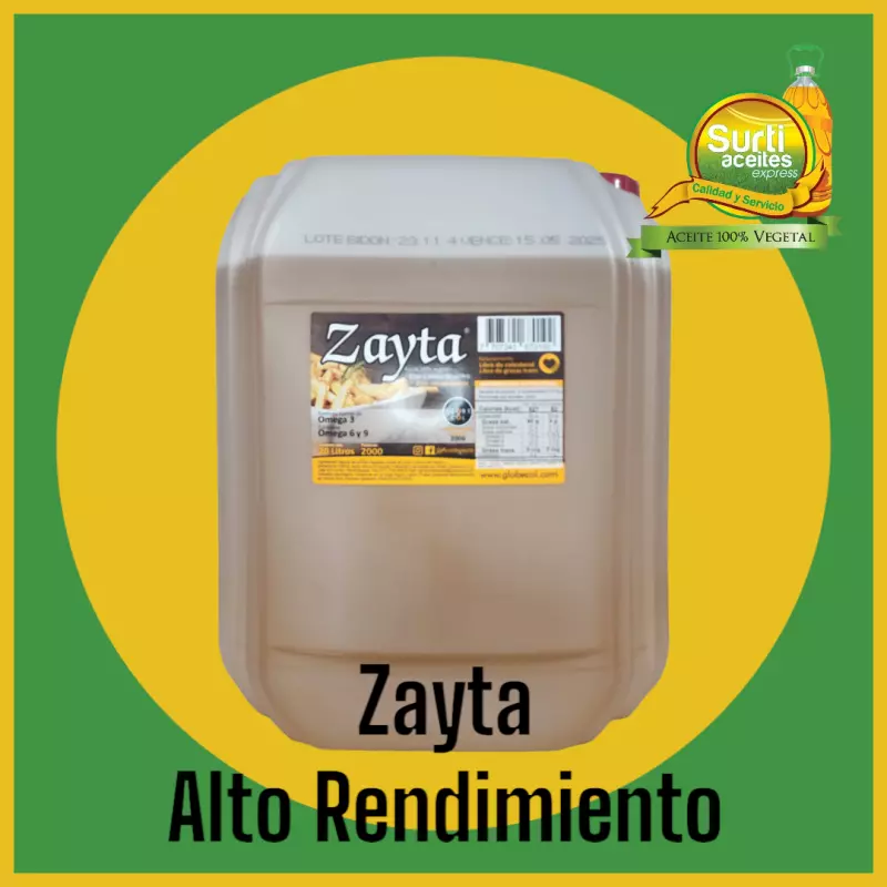 Zayta Alto Rendimiento 20 litros