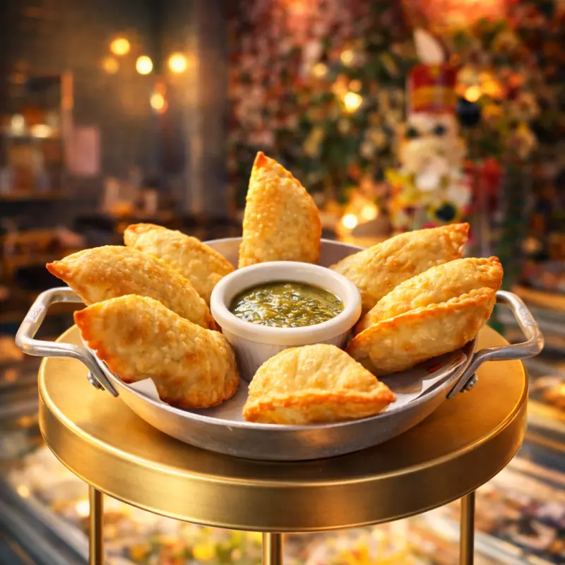 PASTEL DE CAMARÃO - SHRIMP PASTRY