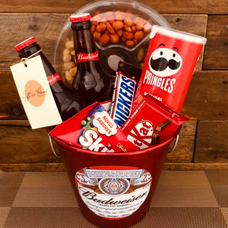 BALDE DE CERVEJA BUDWEISER