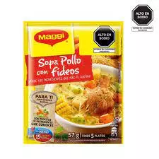 Sopa Maggi pollo