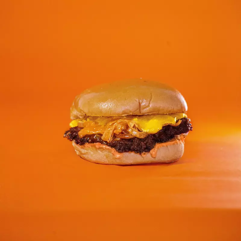 Smash burger SENCILLA con papas