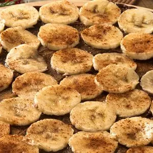 Pizza de Banana com Canela