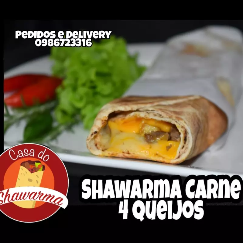 Cuatro quesos Shawarma