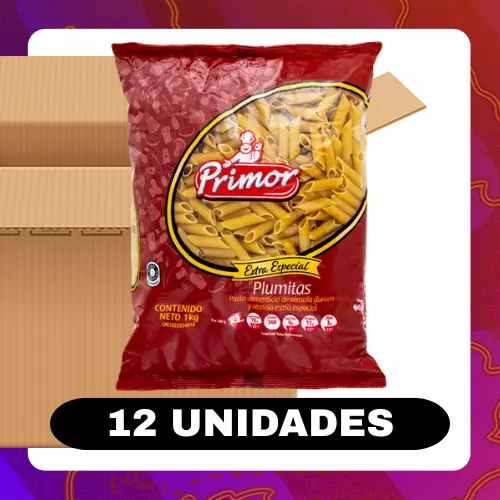 Bulto PrimorEsp Pasta Plumitas 1kg