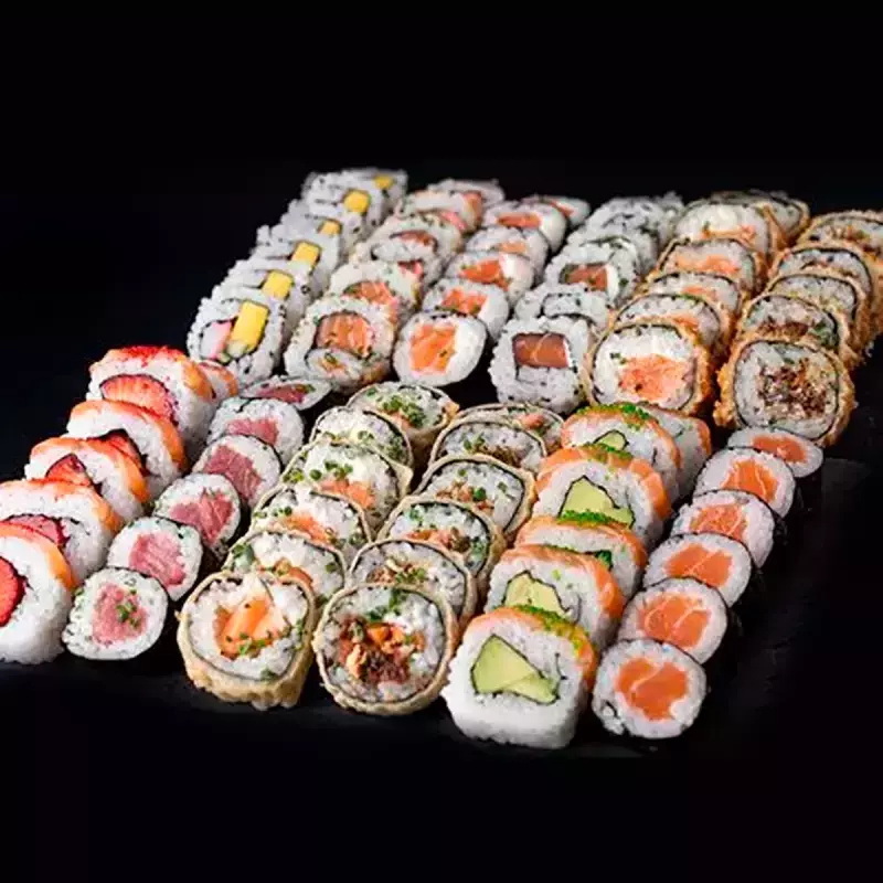 Combo 84 Rolls: À moda do chef - Sushi Rão Estoril - Pedir aqui