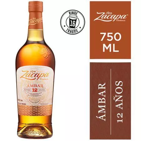 ZACAPA AMBAR 12 AÑOS