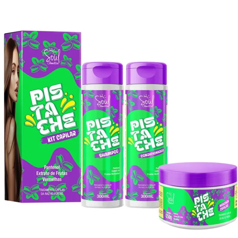 Kit Capilar 3x1 Pistache Soul