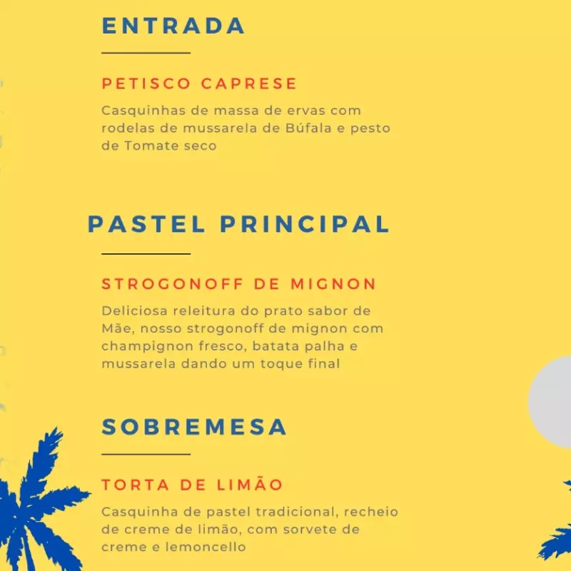 MENU COMPLETO