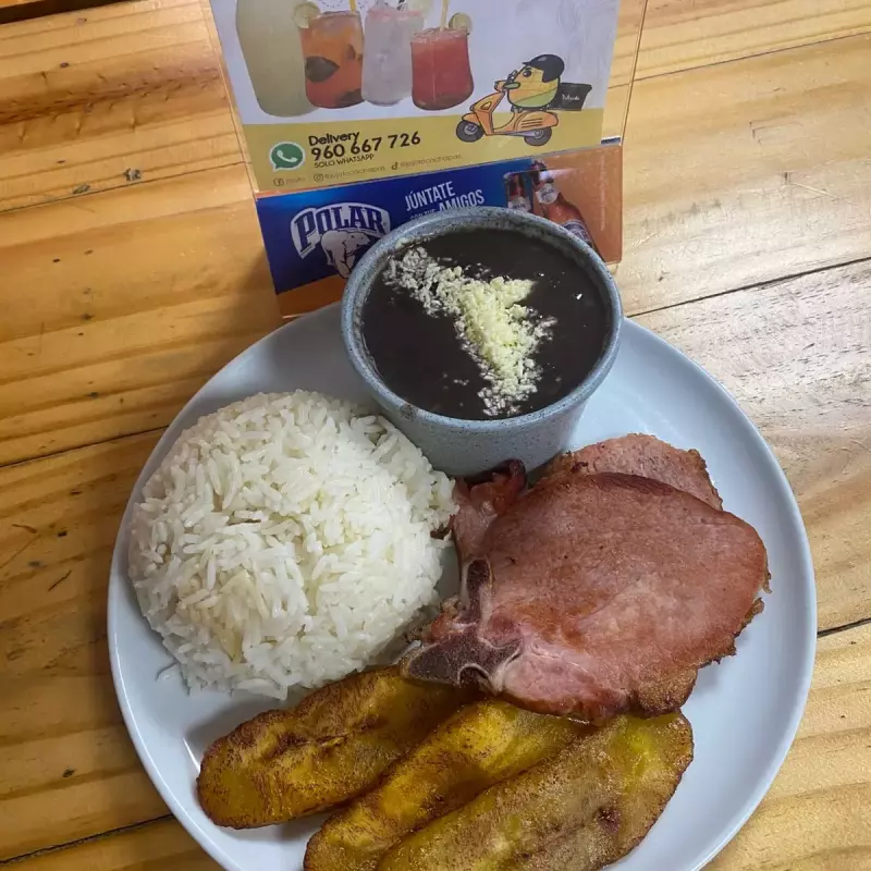 Pabellon con chuleta