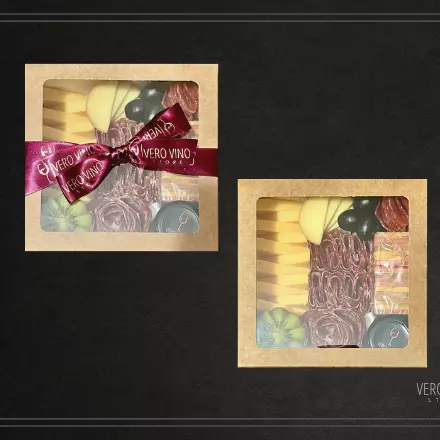 Mini Gift Box - Kraft c/ Visor