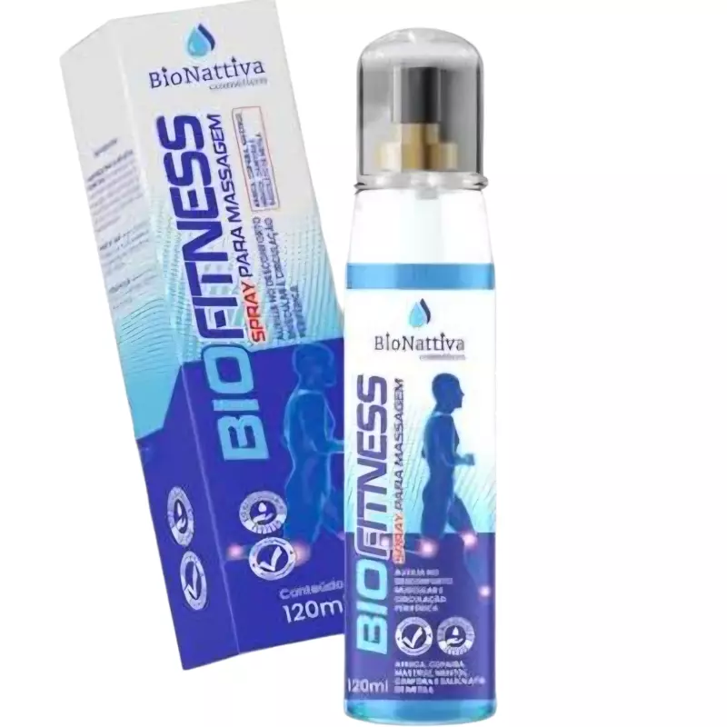 Spray para massagem bio fitness