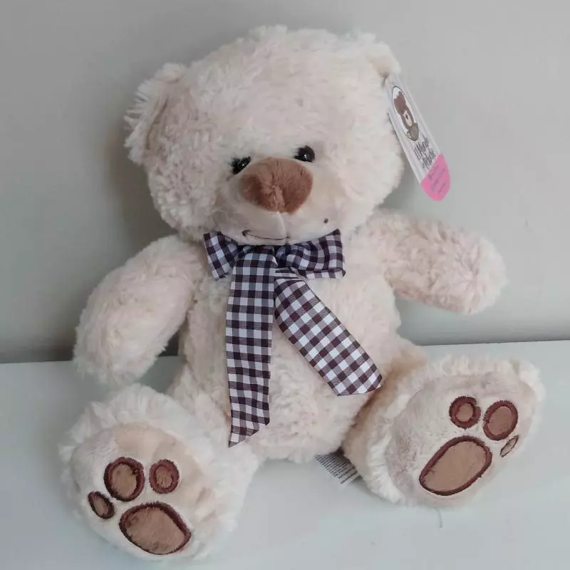 Peluche Osito Huella  22 cm
