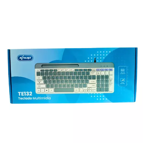 TECLADO KNUP C/FIO USB KP-TE132