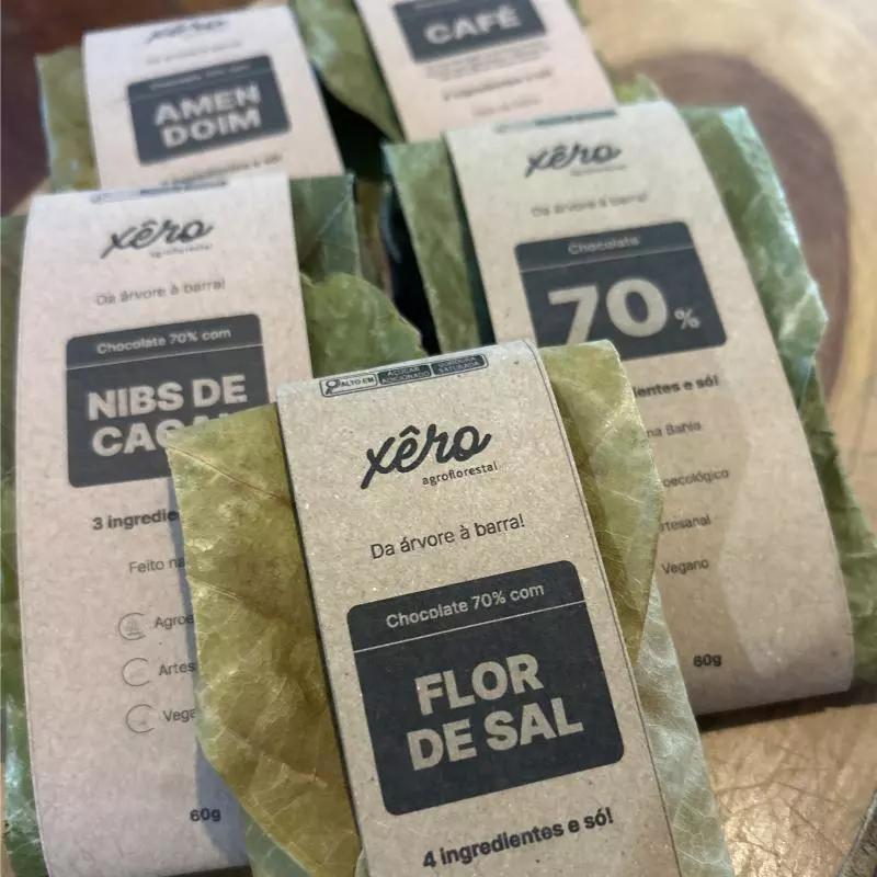 Barra de chocolate Xêro Agrofloresta