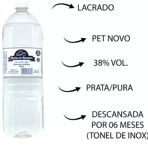 CACHAÇA PRATA MENINA DA CANASTRA